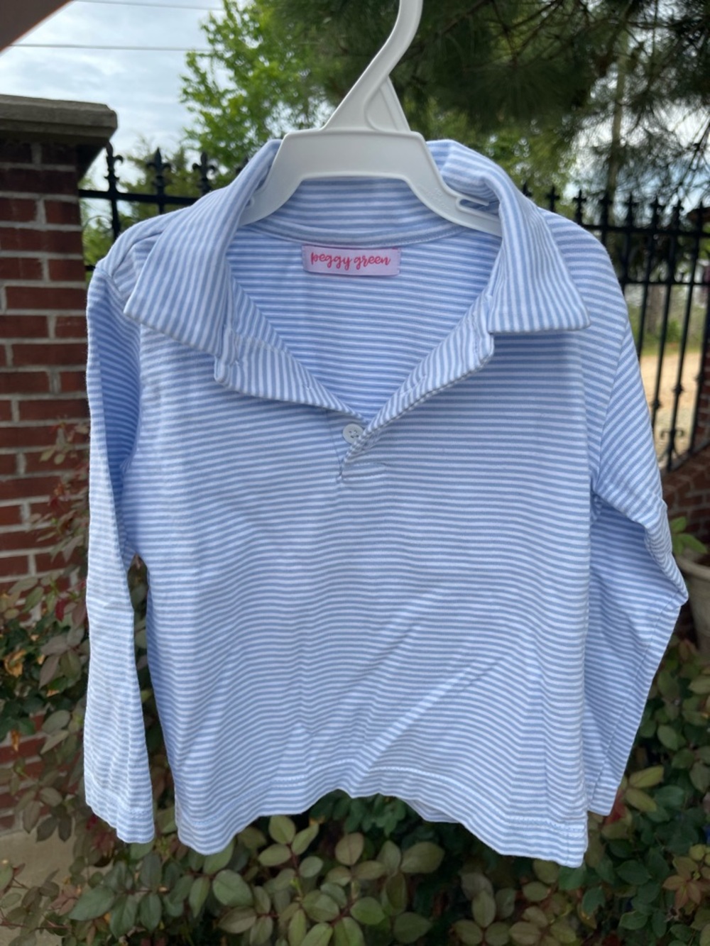 Peggy green long sleeve shirt